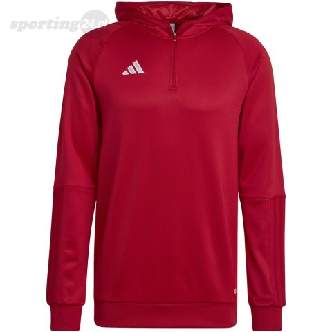 Bluza męska adidas Tiro 23 Competition Hoodie czerwona HK8055 Adidas teamwear