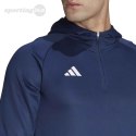 Bluza męska adidas Tiro 23 Competition Hoodie granatowa HK8056 Adidas teamwear