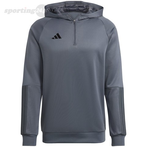 Bluza męska adidas Tiro 23 Competition Hoodie szara HU1347 Adidas teamwear