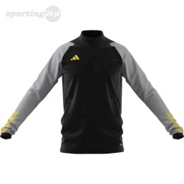 Bluza męska adidas Tiro 23 Competition Training czarno-szara HU1306 Adidas teamwear