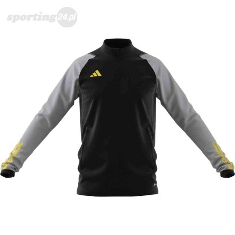 Bluza męska adidas Tiro 23 Competition Training czarno-szara HU1306 Adidas teamwear