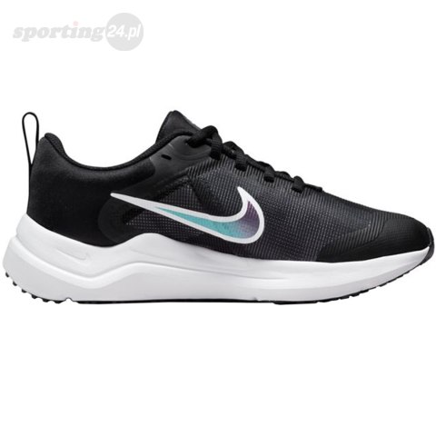 Buty dla dzieci Nike Downshifter 12 czarne DM4194 003 Nike