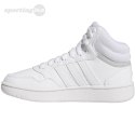 Buty dla dzieci adidas Hoops Mid białe GW0401 Adidas