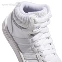 Buty dla dzieci adidas Hoops Mid białe GW0401 Adidas