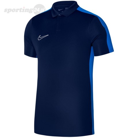 Koszulka męska Nike DF Academy 23 SS Polo granatowa DR1346 451 Nike Team