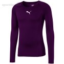 Koszulka męska Puma LIGA Baselayer LS fioletowa 655920 10 Puma