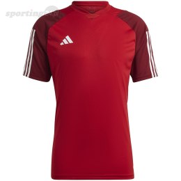 Koszulka męska adidas Tiro 23 Competition Jersey czerwona HE5661 Adidas teamwear