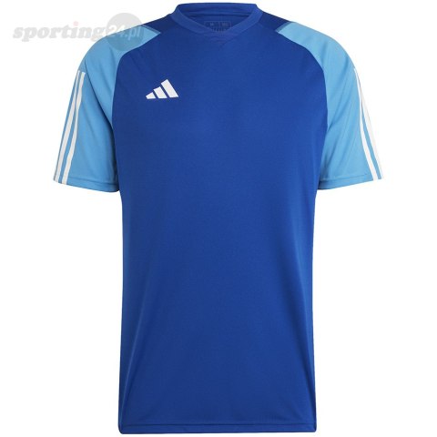 Koszulka męska adidas Tiro 23 Competition Jersey niebieska HU1296 Adidas teamwear