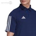 Koszulka męska adidas Tiro 23 Competition Polo granatowa HK8052 Adidas teamwear