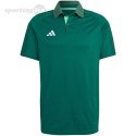 Koszulka męska adidas Tiro 23 Competition Polo zielona HU1345 Adidas teamwear