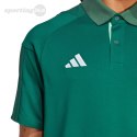 Koszulka męska adidas Tiro 23 Competition Polo zielona HU1345 Adidas teamwear