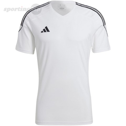 Koszulka męska adidas Tiro 23 League Jersey biała HR4610 Adidas teamwear