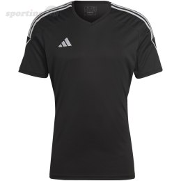 Koszulka męska adidas Tiro 23 League Jersey czarna HR4607 Adidas teamwear