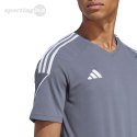 Koszulka męska adidas Tiro 23 League Jersey szara IC7478 Adidas teamwear