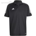 Koszulka męska adidas Tiro 23 League Polo czarna HS3578 Adidas teamwear