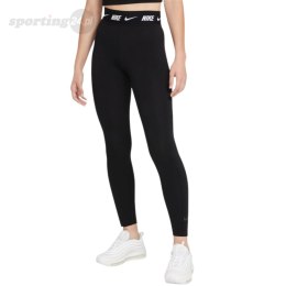 Legginsy damskie Nike Nsw Club HW czarne DM4651 010 Nike