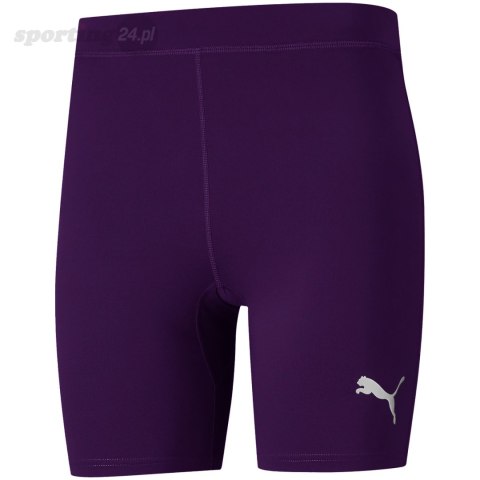 Spodenki męskie Puma Liga Baselayer Short Tight fioletowe 655924 10 Puma