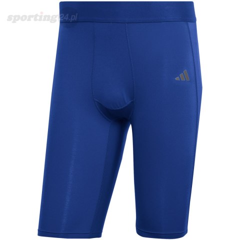 Spodenki męskie adidas Techfit Aeroready Short Tights niebieskie HP0613 Adidas teamwear