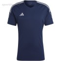 Koszulka męska adidas Tiro 23 League Jersey granatowa HR4608 Adidas teamwear