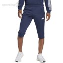 Spodnie męskie adidas Tiro 23 League 3/4 granatowe HS7235 Adidas teamwear