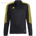 Bluza dla dzieci adidas Tiro 23 Club Training Top czarno-żółta IC1581 Adidas