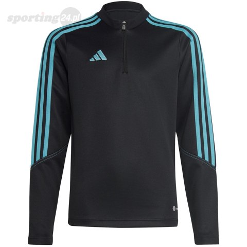 Bluza dla dzieci adidas Tiro 23 Club Training Top szaro-niebieska IC1582 Adidas