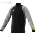 Bluza dla dzieci adidas Tiro 23 Competition Training czarno-szara HU1313 Adidas teamwear