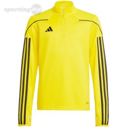 Bluza dla dzieci adidas Tiro 23 League Training Top żółto-czarna IC7880 Adidas teamwear