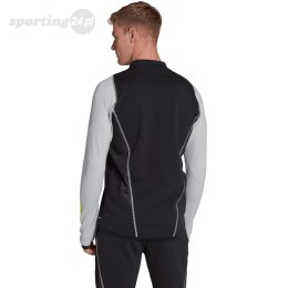 Bluza męska adidas Tiro 23 Competition Training Top czarno-szara HU1307 Adidas teamwear