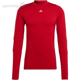 Koszulka męska adidas Techfit COLD.RDY Long Sleeve czerwona HP0572 Adidas teamwear