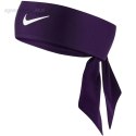 Opaska na głowę Nike Dri-fit Tie 4.0 fioletowa N1002146524OS Nike