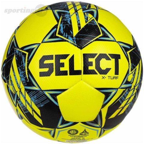 Piłka nożna Select X-Turf 5 v23 FIFA Basic żółto-niebieska 17785 Select