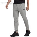 Spodnie męskie adidas Essentials Fleece Tapered szare HL2230 Adidas