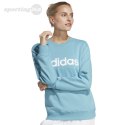 Bluza damska adidas Essentials Linear French Terry błękitna IC6882 Adidas