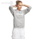 Bluza damska adidas Essentials Linear French Terry szara IC6880 Adidas