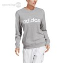 Bluza damska adidas Essentials Linear French Terry szara IC6880 Adidas