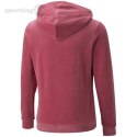 Bluza dla dzieci Puma ESS + Velour Hoodie G różowa 671040 45 Puma