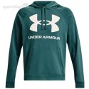 Bluza męska Under Armour Rival Fleece Big Logo HD zielona 1357093 722 Under Armour