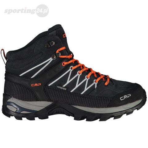 Buty trekkingowe męskie CMP Rigel Mid WP czarno-pomarańczowe 3Q1294756UE CMP