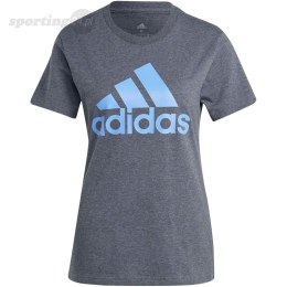 Koszulka damska adidas Loungewear Essentials Logo Tee szara IC0634 Adidas