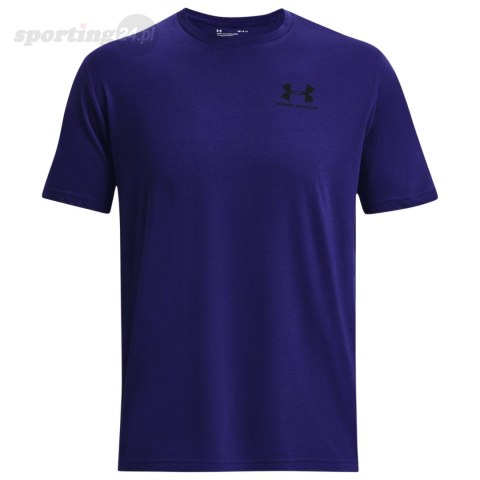 Koszulka męska Under Armour Sportstyle Left Chest SS niebieska 1326799 468 Under Armour