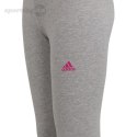 Legginsy dla dzieci adidas Essentials Linear Logo szare IC3580 Adidas