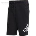 Spodenki męskie adidas Essentials Big Logo French Terry czarne IC9401 Adidas