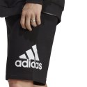 Spodenki męskie adidas Essentials Big Logo French Terry czarne IC9401 Adidas