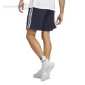 Spodenki męskie adidas Essentials French Terry 3-Stripes granatowe IC9436 Adidas