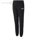 Spodnie dla dzieci Puma Alpha Sweatpants FL cL G czarne 670222 01 Puma