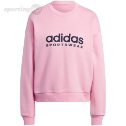 Bluza damska adidas ALL SZN Fleece Graphic różowa IC8716 Adidas