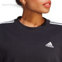 Bluza damska adidas Essentials 3-Stripes czarna IC8766 Adidas