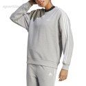 Bluza damska adidas Essentials 3-Stripes szara IC9905 Adidas