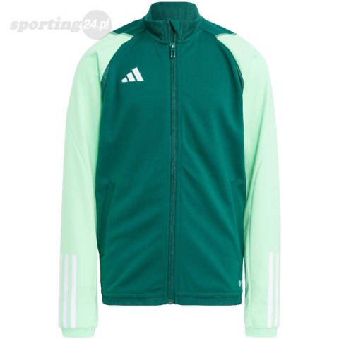 Bluza dla dzieci adidas Tiro 23 Competition Training zielona HU1314 Adidas teamwear